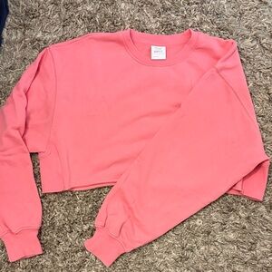 TNA Coral Crew Neck Cropped Sweater